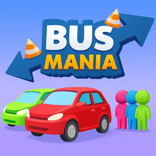 Bus Mania Game Logo